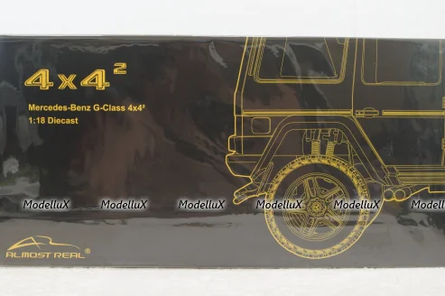 Mercedes G500 (W463) 4x4² concept, white, ALM820203, Almost Real 1:18
