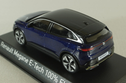Renault Megane E-Tech 100% Electric 2022 Blue 517922, Norev 1:43