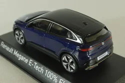 Renault Megane E-Tech 100% Electric 2022 Blue 517922, Norev 1:43