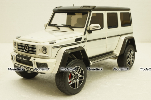 Mercedes G500 (W463) 4x4² concept, white, ALM820203, Almost Real 1:18