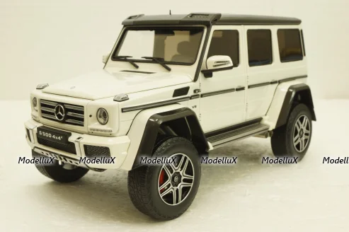 Mercedes G500 (W463) 4x4² concept, white, ALM820203, Almost Real 1:18