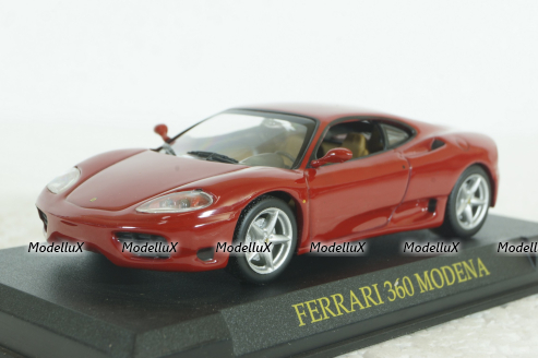 Ferrari 360 Modena, red,  Ferrari Collection, Eaglemoss 1:43