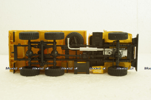 Урал-43202 борт, жовтий, АвтоИстория 1:43