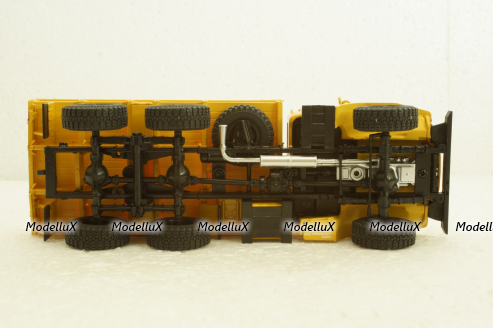 Урал-43202 борт, жовтий, АвтоИстория 1:43