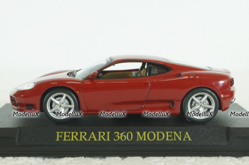 Ferrari 360 Modena, red,  Ferrari Collection, Eaglemoss 1:43