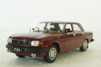 ГАЗ-31029 «Волга» 1992, бордовая, Автолегенды СССР №52, 1:43