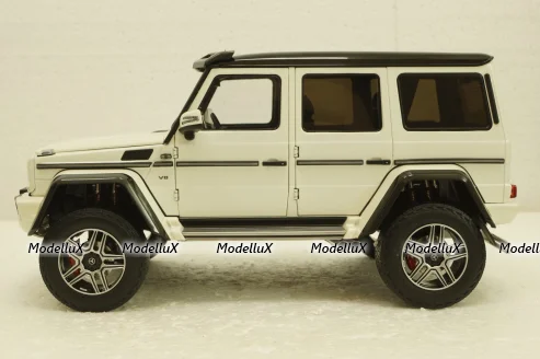 Mercedes G500 (W463) 4x4² concept, white, ALM820203, Almost Real 1:18