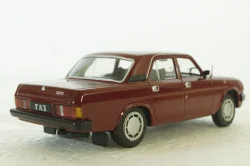 ГАЗ-31029 «Волга» 1992, бордовая, Автолегенды СССР №52, 1:43