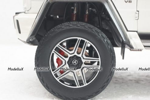 Mercedes G500 (W463) 4x4² concept, white, ALM820203, Almost Real 1:18