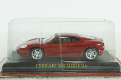 Ferrari 360 Modena, red,  Ferrari Collection, Eaglemoss 1:43