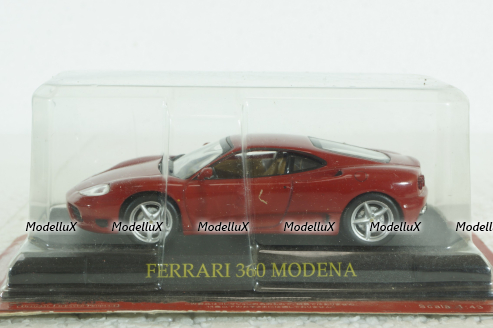 Ferrari 360 Modena, red,  Ferrari Collection, Eaglemoss 1:43