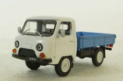 Уаз-452Д, бело/голубой, Автолегенды СССР 1:43