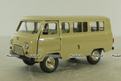 Уаз-452 А41, бежевый, 86г., Тантал/Радон 1:43