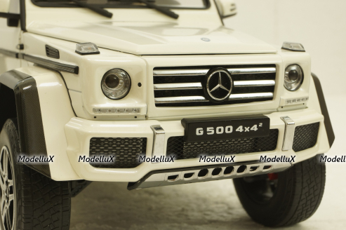 Mercedes G500 (W463) 4x4² concept, white, ALM820203, Almost Real 1:18