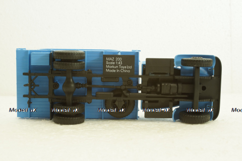 Маз-200 борт, синій, 10015, АвтоИстория 1:43