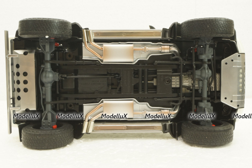Mercedes G500 (W463) 4x4² concept, white, ALM820203, Almost Real 1:18