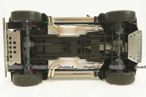 Mercedes G500 (W463) 4x4² concept, white, ALM820203, Almost Real 1:18