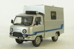 Уаз-452Д, Телевидение, серебристый,  Автолегенды СССР 1:43