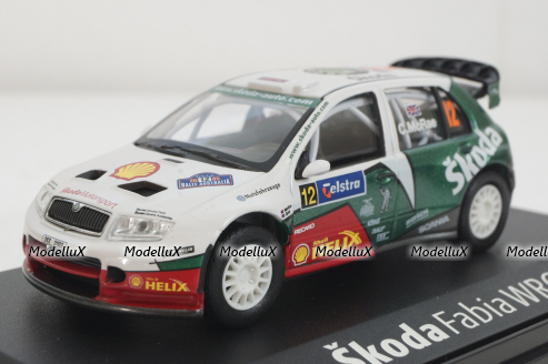 Skoda Fabia WRC EVO II, Rally Australia 2005, #12, Abrex 1:43