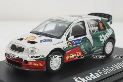 Skoda Fabia WRC EVO II, Rally Australia 2005, #12, Abrex 1:43
