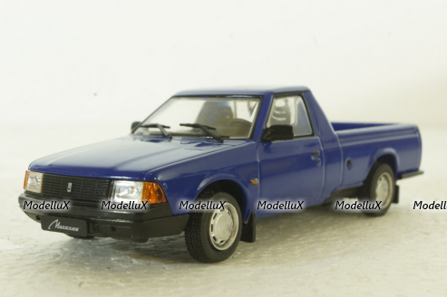 Москвич-2335, пикап, синий, Автолегенды СССР 1:43