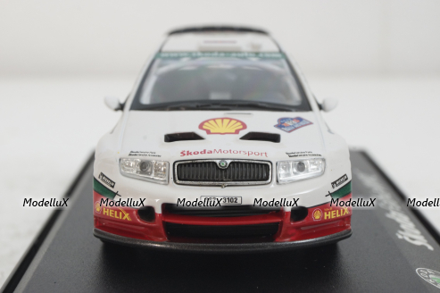 Skoda Fabia WRC EVO II, Rally Australia 2005, #12, Abrex 1:43