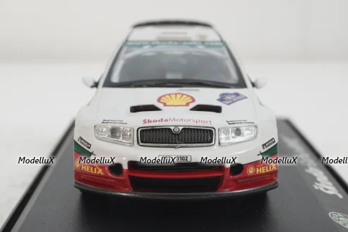 Skoda Fabia WRC EVO II, Rally Australia 2005, #12, Abrex 1:43
