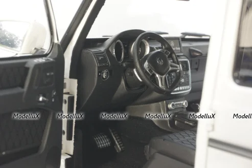 Mercedes G500 (W463) 4x4² concept, white, ALM820203, Almost Real 1:18