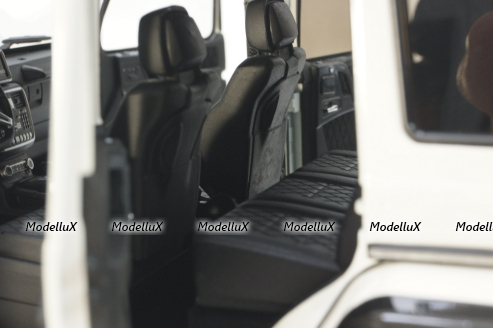 Mercedes G500 (W463) 4x4² concept, white, ALM820203, Almost Real 1:18