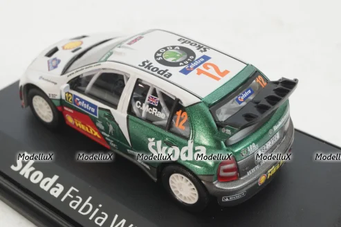 Skoda Fabia WRC EVO II, Rally Australia 2005, #12, Abrex 1:43