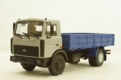 Маз-5337 борт 1987, сірий/синій, 100422, АвтоИстория 1:43
