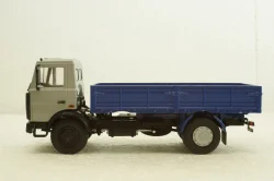 Маз-5337 борт 1987, сірий/синій, 100422, АвтоИстория 1:43