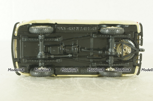 Уаз-452 А41, бежевый, 86г., Тантал/Радон 1:43