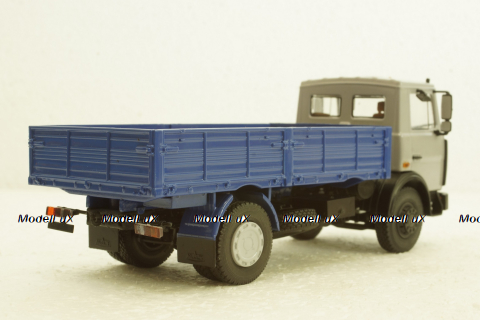 Маз-5337 борт 1987, сірий/синій, 100422, АвтоИстория 1:43