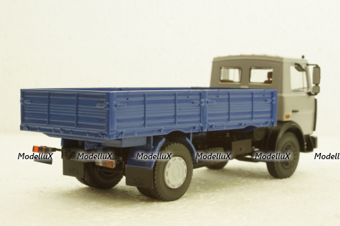 Маз-5337 борт 1987, сірий/синій, 100422, АвтоИстория 1:43