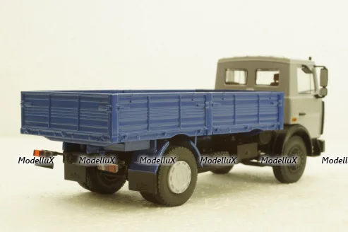 Маз-5337 борт 1987, сірий/синій, 100422, АвтоИстория 1:43