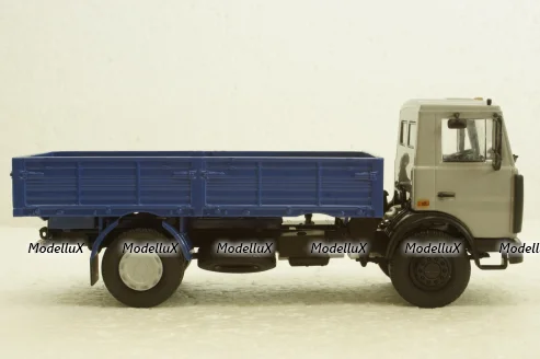 Маз-5337 борт 1987, сірий/синій, 100422, АвтоИстория 1:43