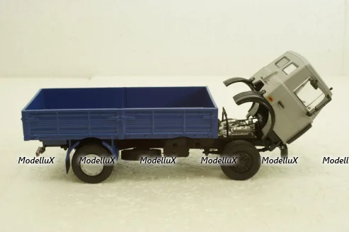 Маз-5337 борт 1987, сірий/синій, 100422, АвтоИстория 1:43