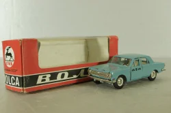Газ-24, такси серо/голубая, Тантал/Радон 1:43