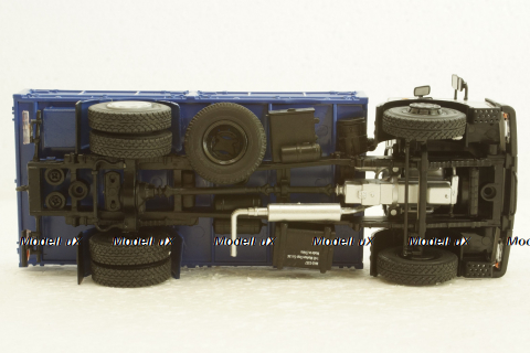 Маз-5337 борт 1987, сірий/синій, 100422, АвтоИстория 1:43