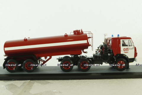 Камаз-5410 с п/прицепом цистерной, большой емкости, TruckTyr 1:43