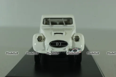 Citroën 2CV Dagonet 1956 Rallye des Charentes 50, white, 151396, Norev 1:43