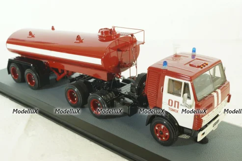 Камаз-5410 с п/прицепом цистерной, большой емкости, TruckTyr 1:43
