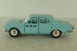 Газ-24, такси серо/голубая, Тантал/Радон 1:43