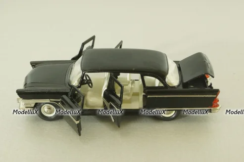 Газ-13 Чайка, черная, Тантал/Радон 1:43