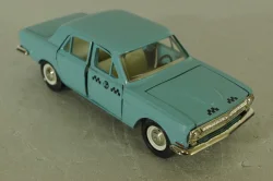 Газ-24, такси серо/голубая, Тантал/Радон 1:43