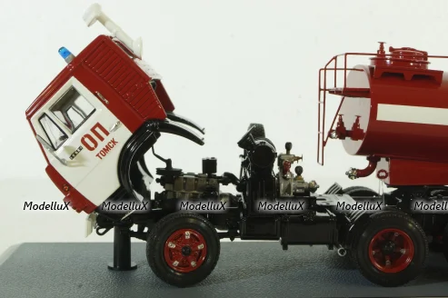 Камаз-5410 с п/прицепом цистерной, большой емкости, TruckTyr 1:43