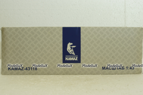 Камаз-43118 борт с тентом, бежевый, 101623, АвтоИстория 1:43