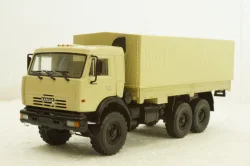 Камаз-43118 борт с тентом, бежевый, 101623, АвтоИстория 1:43