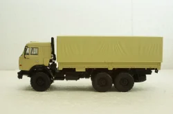 Камаз-43118 борт с тентом, бежевый, 101623, АвтоИстория 1:43